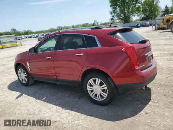 2010 Cadillac SRX Luxury Collection with VIN 3GYFNDEY8AS549371, listed as a Copart auction lot 52895105 with 103,712 mi miles and Clean Title. Bid and sale history available at carsss.com. Image 2.