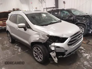 2019 Ford EcoSport Titanium with VIN MAJ6S3KL0KC257860, listed as a IAAI auction lot 41803984 with 120,529 mi miles and . Bid and sale history available at DreamBid. Image 6.