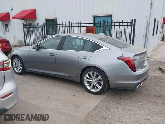 2025 Cadillac CT5 Premium Luxury with VIN 1G6DN5RK5S0109211, listed as a IAAI auction lot 41877211 with 6,604 mi miles and . Bid and sale history available at carsss.com. Image 14.