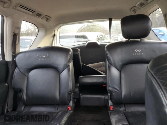 2013 Infiniti QX56 with VIN JN8AZ2NF1D9550722, listed as a Copart auction lot 42160175 with 243,578 mi miles and Salvage title. Bid and sale history available at DreamBid. Image 10.