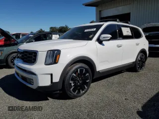 2024 Kia Telluride SX z VIN 5XYP54GC0RG552256, wystawiony jako Copart lot #81033874 z przebiegiem Nie podano mil oraz Szkoda całkowita • Salvage title. Historia ofert i sprzedaży dostępna na DreamBid. Obrazek 1.