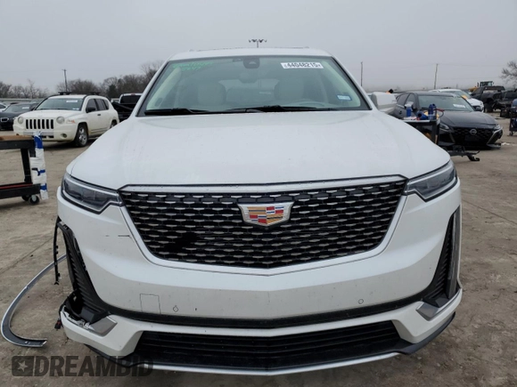 2024 Cadillac XT6 FWD Premium Luxury with VIN 1GYKPCRS2RZ717884, listed as a Copart auction lot 44048215 with 18,045 mi miles and Salvage Title. Bid and sale history available at carsss.com. Image 5.