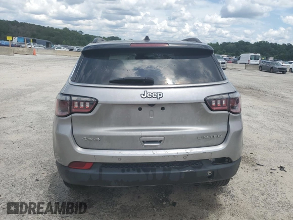 2021 Jeep Compass Limited с VIN 3C4NJDCB5MT583648, выставлен на аукционе Copart как лот 60340155 с пробегом 138 214 миль миль и Списание • Salvage title. История ставок и продаж доступна на DreamBid. Изображение 6.