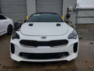 2020 Kia Stinger GT-Line with VIN KNAE15LA2L6083854, listed as a Copart auction lot 49996604 with 100,242 mi miles and Salvage Title. Bid and sale history available at carsss.com. Image 5.