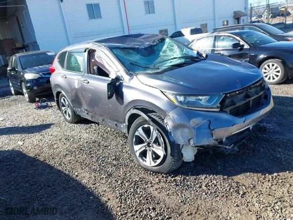 2017 Honda CR-V LX with VIN 7FARW5H32HE003355, listed as a IAAI auction lot 41365147 with 46,649 mi miles. Bid and sale history available at carsss.com. Image 1.