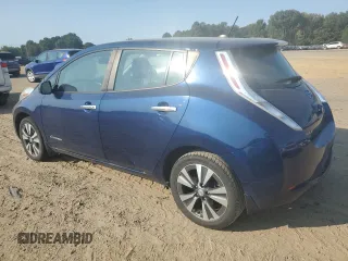 2016 Nissan LEAF S with VIN 1N4BZ0CP5GC303118, listed as a Copart auction lot 75615624 with 50,297 mi miles and Clean Title. Bid and sale history available at carsss.com. Image 2.