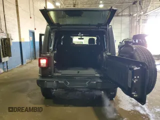 2022 Jeep Wrangler Unlimited Sport S with VIN 1C4HJXDGXNW152081, listed as a Copart auction lot 48708555 with 41,290 mi miles and Clean Title. Bid and sale history available at DreamBid. Image 6.