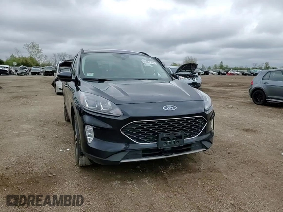 2021 Ford Escape SEL with VIN 1FMCU9H63MUB35918, listed as a Copart auction lot 55647305 with 211,681 mi miles and Salvage title. Bid and sale history available at DreamBid. Image 13.