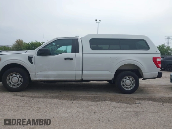 2021 Ford F-150 XL with VIN 1FTMF1CB6MKD46745, listed as a IAAI auction lot 42376132 with 126,188 mi miles and . Bid and sale history available at DreamBid. Image 14.
