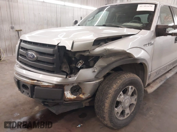 2010 Ford F-150 XL with VIN 1FTFW1EV9AFB33146, listed as a IAAI auction lot 41702656 with 232,272 mi miles. Bid and sale history available at carsss.com. Image 6.