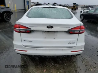 2019 Ford Fusion Hybrid SEL with VIN 3FA6P0MU8KR202080, listed as a Copart auction lot 73663612 with 64,297 mi miles. Bid and sale history available at carsss.com. Image 6.