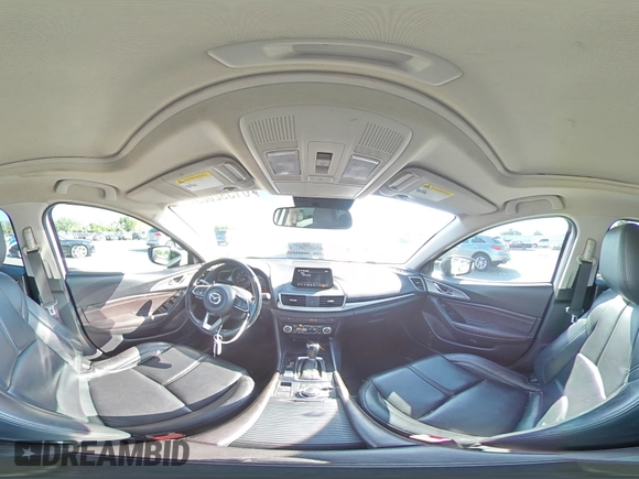2017 Mazda 3 Touring with VIN 3MZBN1V76HM146950, listed as a Copart auction lot 61392005 with 120,199 mi miles and Salvage title. Bid and sale history available at DreamBid. Image 14.