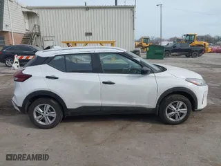 2024 Nissan Kicks S with VIN 3N1CP5BV0RL595059, listed as a IAAI auction lot 41800445 with 590 mi miles. Bid and sale history available at carsss.com. Image 13.