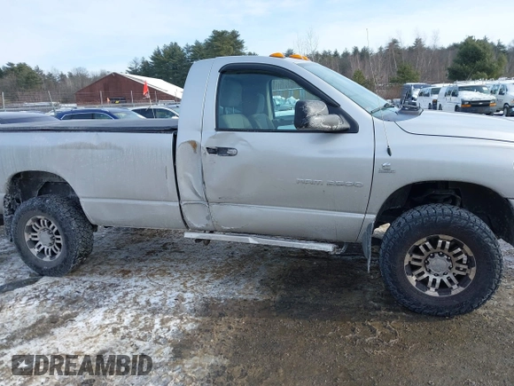 2006 Dodge Ram 2500 SLT with VIN 3D7KS26C46G170596, listed as a IAAI auction lot 41409936 with 153,579 mi miles. Bid and sale history available at carsss.com. Image 13.