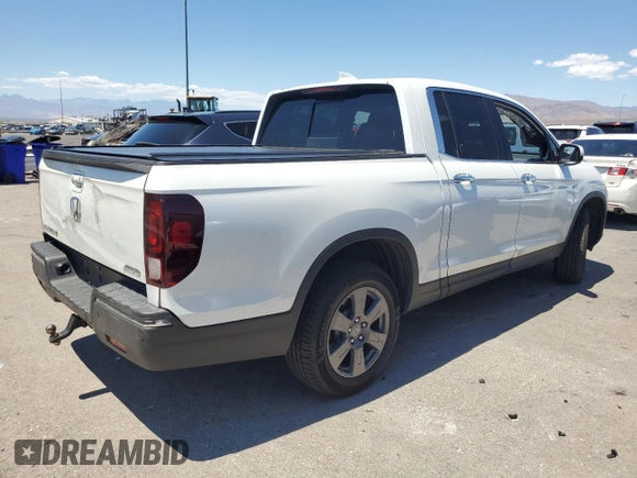 2020 Honda Ridgeline RTL-E z VIN 5FPYK3F79LB011109, wystawiony jako Copart lot #56551735 z przebiegiem 86 832 mil mil oraz Szkoda całkowita • Salvage title. Historia ofert i sprzedaży dostępna na DreamBid. Obrazek 3.