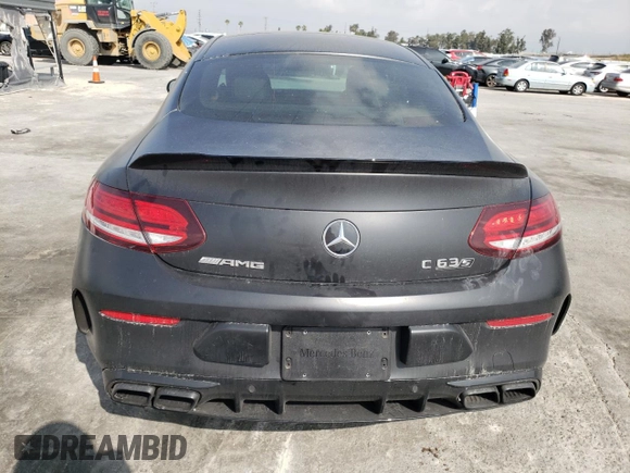 2020 Mercedes-Benz C with VIN W1KWJ8HB1LG032534, listed as a Copart auction lot 48568793 with 17,591 mi miles and . Bid and sale history available at DreamBid. Image 6.
