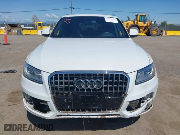 2015 Audi Q5 Premium Plus with VIN WA1LFAFP6FA096946, listed as a IAAI auction lot 41956824 with 97,328 mi miles and . Bid and sale history available at DreamBid. Image 13.