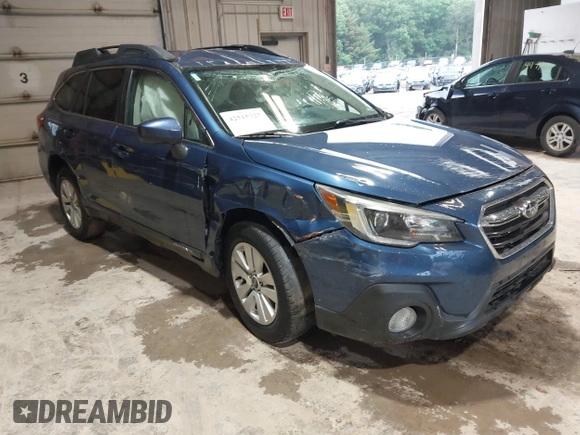 2019 Subaru Outback Premium z VIN 4S4BSAFCXK3313788, wystawiony jako IAAI lot #42515325 z przebiegiem 109 186 mil mil oraz . Historia ofert i sprzedaży dostępna na DreamBid. Obrazek 1.