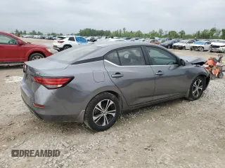 2020 Nissan Sentra SV with VIN 3N1AB8CV6LY209082, listed as a Copart auction lot 51153915 with 48,906 mi miles and Salvage Title. Bid and sale history available at DreamBid. Image 3.