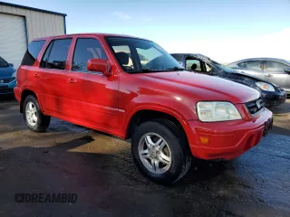 2000 Honda CR-V EX with VIN JHLRD1863YC017012, listed as a Copart auction lot 71939484 with 195,344 mi miles and Salvage Title. Bid and sale history available at carsss.com. Image 4.