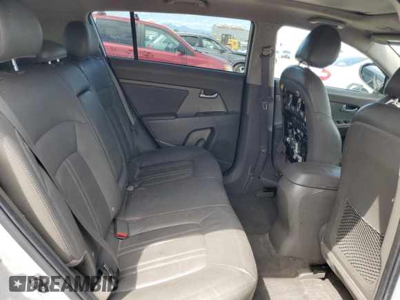2012 Kia Sportage EX with VIN KNDPCCA2XC7252292, listed as a Copart auction lot 56975535 with 160,445 mi miles and Salvage title. Bid and sale history available at DreamBid. Image 10.