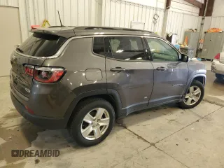2022 Jeep Compass Latitude with VIN 3C4NJDBB1NT128394, listed as a Copart auction lot 61825165 with Not provided miles and Clean title. Bid and sale history available at DreamBid. Image 3.