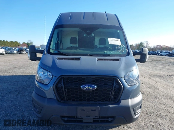 2021 Ford Transit Cargo with VIN 1FTBR3X8XMKA57960, listed as a IAAI auction lot 41842606 with 5,176 mi miles and . Bid and sale history available at DreamBid. Image 13.