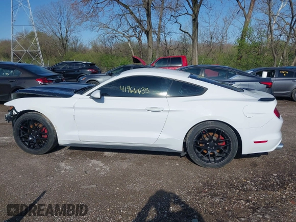 2017 Ford Mustang V6 with VIN 1FA6P8AM5H5286969, listed as a IAAI auction lot 41966635 with 119,004 mi miles and . Bid and sale history available at carsss.com. Image 15.