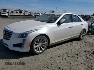 2019 Cadillac CTS Luxury AWD with VIN 1G6AX5SX6K0128899, listed as a Copart auction lot 50044905 with 57,330 mi miles and Salvage title. Bid and sale history available at DreamBid. Image 1.