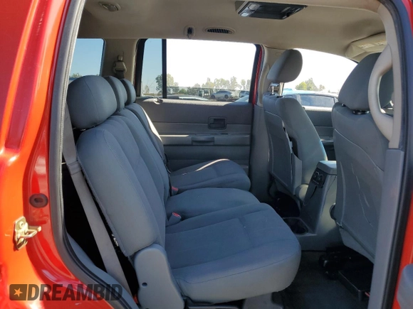 2006 Dodge Durango SXT with VIN 1D4HD38K86F174504, listed as a Copart auction lot 80253834 with 185,386 mi miles and Salvage title. Bid and sale history available at DreamBid. Image 12.