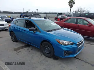 2017 Subaru Impreza with VIN 4S3GTAA60H3705969, listed as a IAAI auction lot 42109904 with 110,116 mi miles and . Bid and sale history available at DreamBid. Image 1.