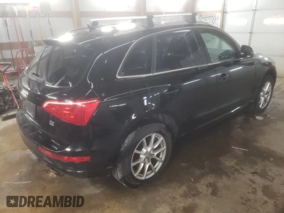 2010 Audi Q5 Premium with VIN WA1CKAFP1AA083459, listed as a Copart auction lot 81921344 with 130,582 mi miles and Salvage Title. Bid and sale history available at carsss.com. Image 3.
