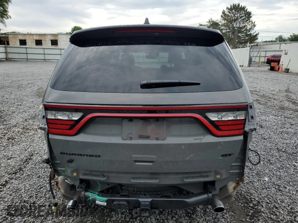 2025 Dodge Durango GT Plus with VIN 1C4RDJDG2SC520775, listed as a Copart auction lot 62708575 with 4,148 mi miles and Salvage title. Bid and sale history available at DreamBid. Image 6.