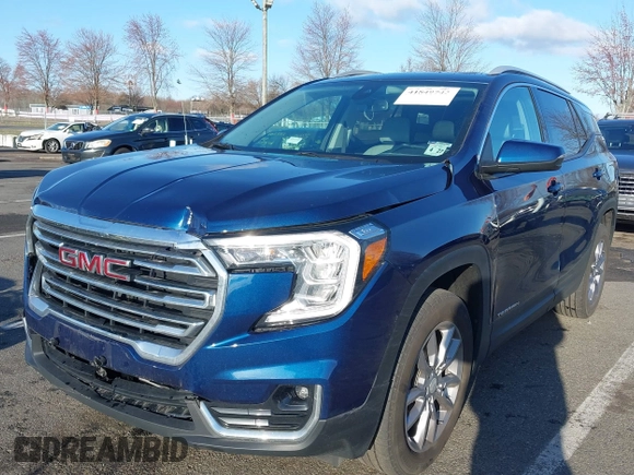 2022 GMC Terrain SLT with VIN 3GKALVEV9NL173222, listed as a IAAI auction lot 41849742 with 59,807 mi miles and . Bid and sale history available at DreamBid. Image 17.