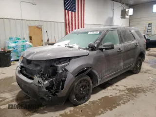 2015 Ford Police Interceptor Utility z VIN 1FM5K8AR4FGA56949, wystawiony jako Copart lot #43780785 z przebiegiem 141 202 mil mil oraz Szkoda całkowita • Salvage title. Historia ofert i sprzedaży dostępna na DreamBid. Obrazek 1.