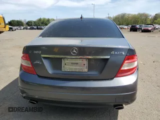 2011 Mercedes-Benz C 300 Sport with VIN WDDGF8BB9BR165933, listed as a Copart auction lot 55478725 with 135,734 mi miles and Salvage title. Bid and sale history available at DreamBid. Image 6.