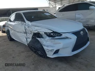2014 Lexus IS 250 with VIN JTHBF1D20E5015924, listed as a IAAI auction lot 41741140 with 165,200 mi miles. Bid and sale history available at carsss.com. Image 1.