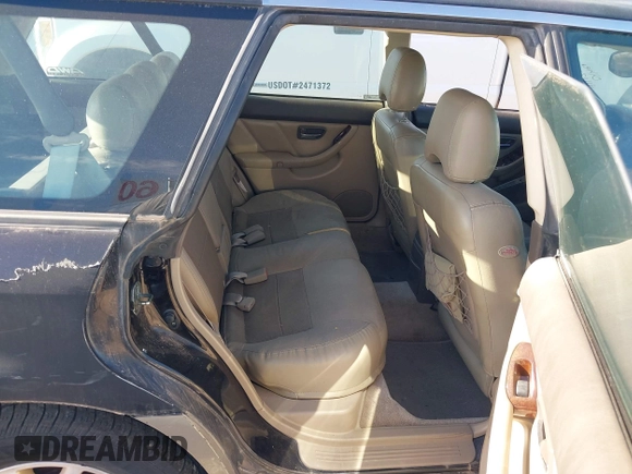 2001 Subaru Legacy Outback L.L. Bean with VIN 4S3BH806417676870, listed as a IAAI auction lot 41112023 with Not provided miles and . Bid and sale history available at DreamBid. Image 8.