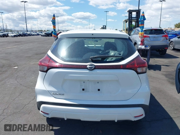 2022 Nissan Kicks S with VIN 3N1CP5BV3NL499825, listed as a IAAI auction lot 41932673 with 48,664 mi miles. Bid and sale history available at carsss.com. Image 17.