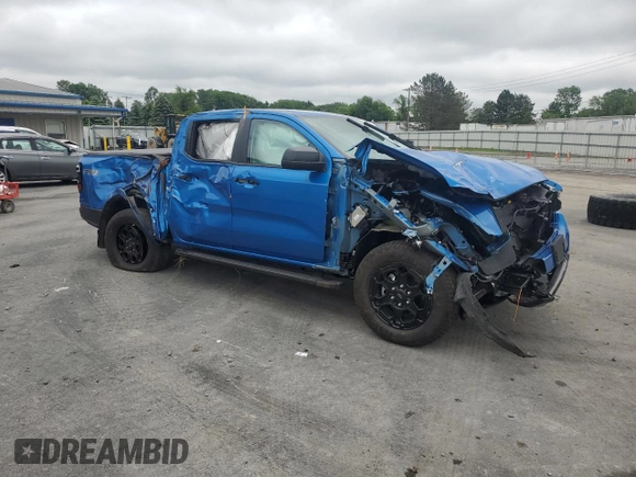 2025 Ford Ranger XLT z VIN 1FTER4HP2SLE06397, wystawiony jako Copart lot #61433065 z przebiegiem Nie podano mil oraz Szkoda całkowita • Salvage title. Historia ofert i sprzedaży dostępna na DreamBid. Obrazek 4.