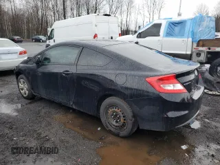 2013 Honda Civic Cpe LX with VIN 2HGFG3B57DH513135, listed as a Copart auction lot 45701564 with 276,418 mi miles and Salvage Title. Bid and sale history available at carsss.com. Image 2.