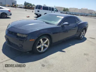 2014 Chevrolet Camaro LT with VIN 2G1FB1E36E9266299, listed as a Copart auction lot 62507795 with 132,263 mi miles and Salvage title. Bid and sale history available at DreamBid. Image 1.