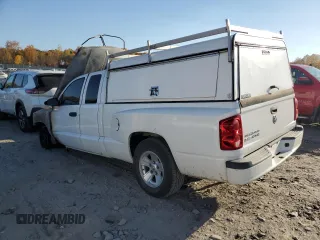 2008 Dodge Dakota SLT with VIN 1D7HW42KX8S520381, listed as a Copart auction lot 76985824 with Not Provided miles and Salvage Title. Bid and sale history available at carsss.com. Image 2.