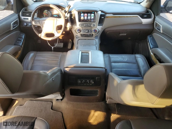 2017 GMC Yukon Denali with VIN 1GKS2CKJ5HR223124, listed as a Copart auction lot 74415854 with 166,049 mi miles and Salvage Title. Bid and sale history available at carsss.com. Image 8.