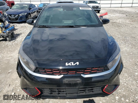 2024 Kia Forte GT-Line with VIN 3KPF54AD5RE714697, listed as a Copart auction lot 49968605 with 27,060 mi miles and Salvage Title. Bid and sale history available at carsss.com. Image 5.