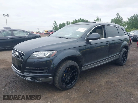 2010 Audi Q7 Premium Plus with VIN WA1LYAFE6AD007439, listed as a IAAI auction lot 42570983 with 96,542 mi miles and . Bid and sale history available at DreamBid. Image 18.