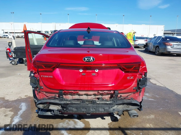 2021 Kia Forte EX with VIN 3KPF54AD1ME404443, listed as a IAAI auction lot 40952314 with 108,035 mi miles and . Bid and sale history available at DreamBid. Image 17.
