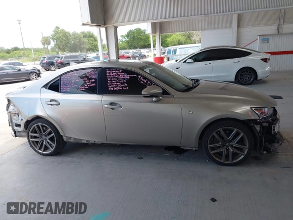 2020 Lexus IS 300 F Sport with VIN JTHGA1D28L5102360, listed as a IAAI auction lot 42591416 with 59,777 mi miles and . Bid and sale history available at DreamBid. Image 14.