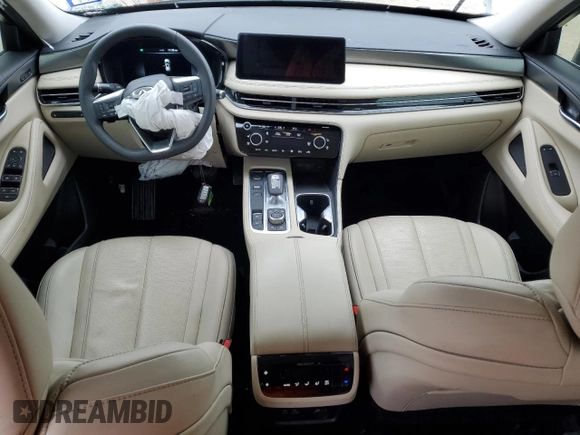 2024 Infiniti QX60 Luxe with VIN 5N1DL1FSXRC337371, listed as a Copart auction lot 46579505 with 11,104 mi miles and Clean title. Bid and sale history available at DreamBid. Image 8.