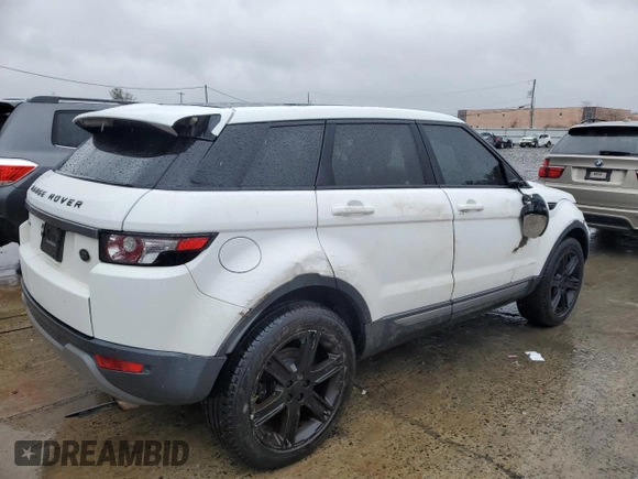 2015 Land Rover Range Rover Evoque Pure Plus with VIN SALVP2BG5FH076999, listed as a Copart auction lot 49256545 with 100,771 mi miles and Salvage Title. Bid and sale history available at carsss.com. Image 3.